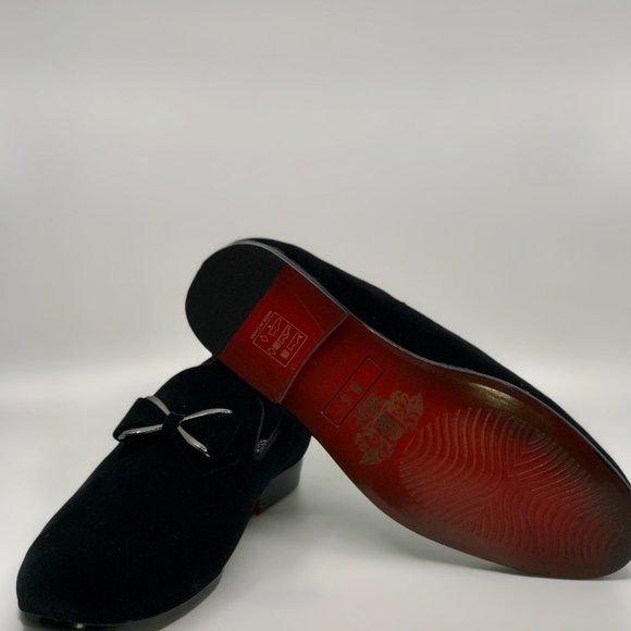 Men Black Slippers casual Loafers